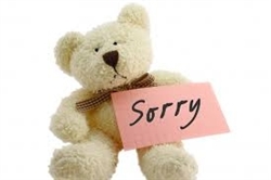 Cách xin lỗi trong Tiếng Anh