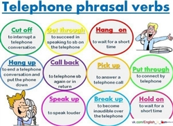 Phrasal Verbs to Learn (TELEPHONING)